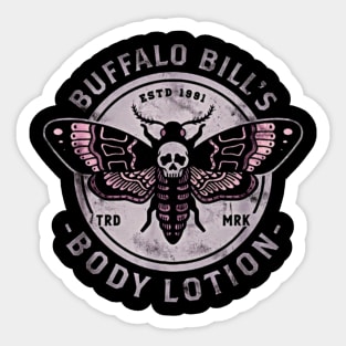 Buffalo Bill Lotion Sticker